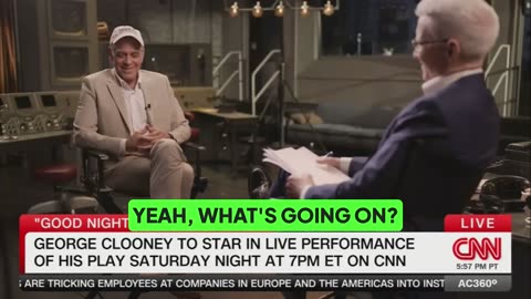 George Clooney claims MAGA is dead after Trump finishes this term.
