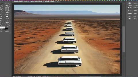 Converting a single subject into multiple subjects along a path in Photoshop