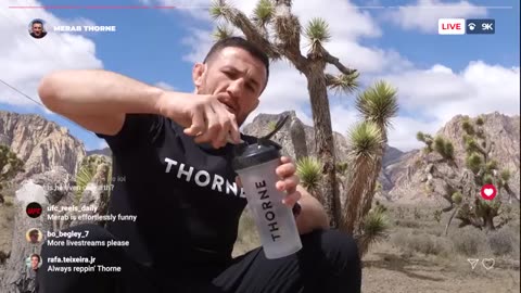 Merab Dvalishvili Relies on Thorne for Peak Performance and Recovery