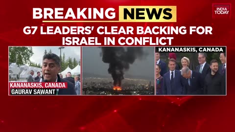 G7 Leaders Call For West Asia War To End, Back Israel Amid Iran Tensions | G7 Summit 2025 In Canada