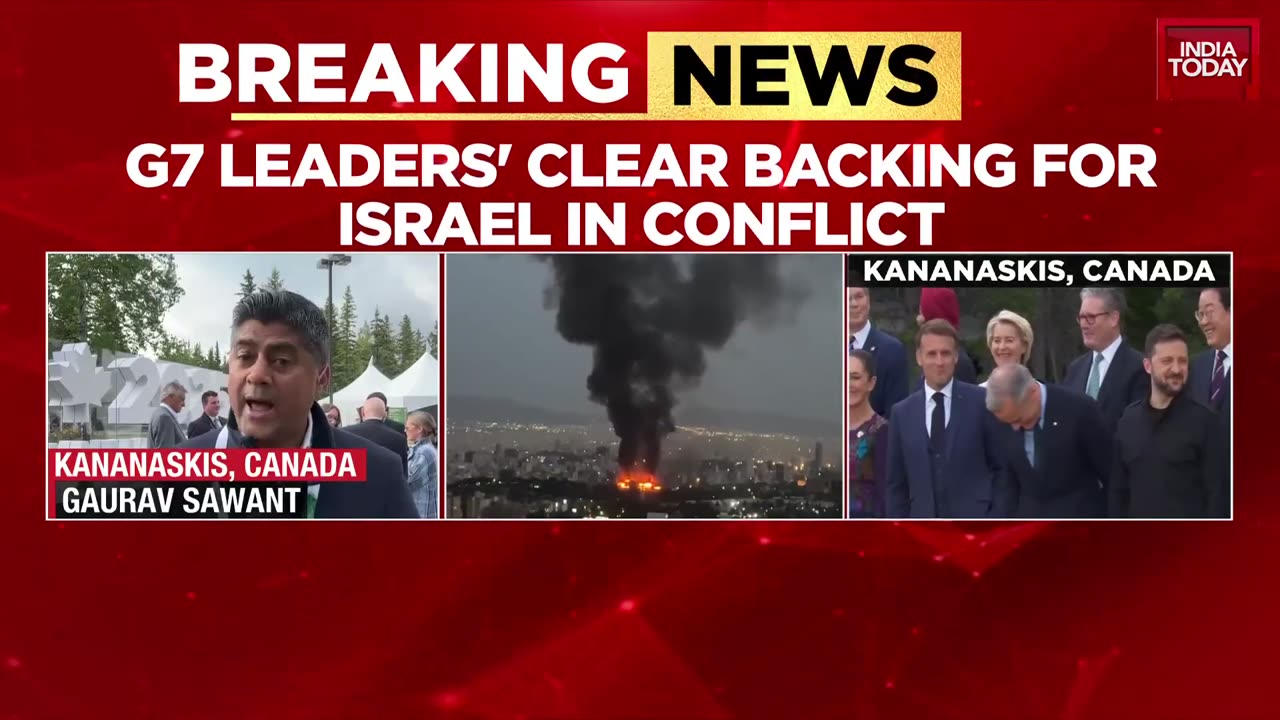 G7 Leaders Call For West Asia War To End, Back Israel Amid Iran Tensions | G7 Summit 2025 In Canada