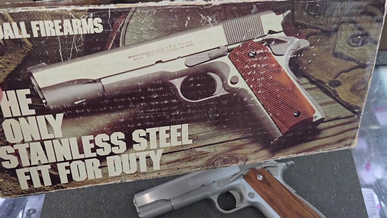 RANDALL FIREARMS (THE FIRST STAINLESS 1911)