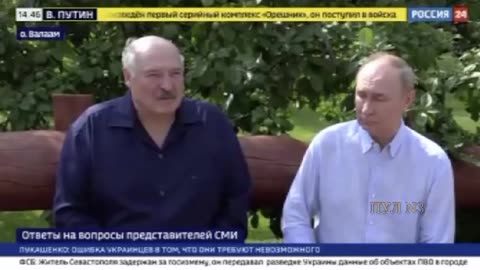 The Cockroach Has Putin Over for Lunch. Urges Ukraine to Submit "Or Else"