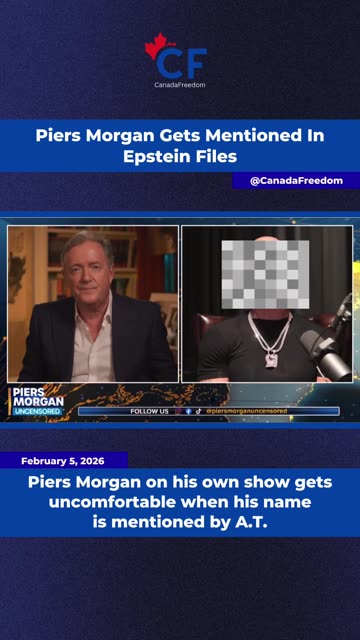 Piers Morgan Uncomfortable After His Name Being Mentioned in Epstein Files