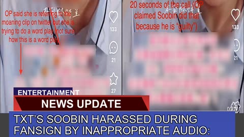 Txts Soobin Harassed During Fansign by Inappropri