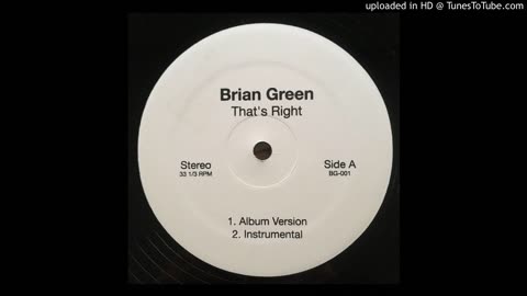 Brian Green - That's Right (Rare Instrumental) HD