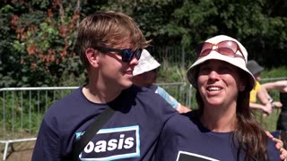 Oasis fan says seeing the band with her son a ‘dream come true’