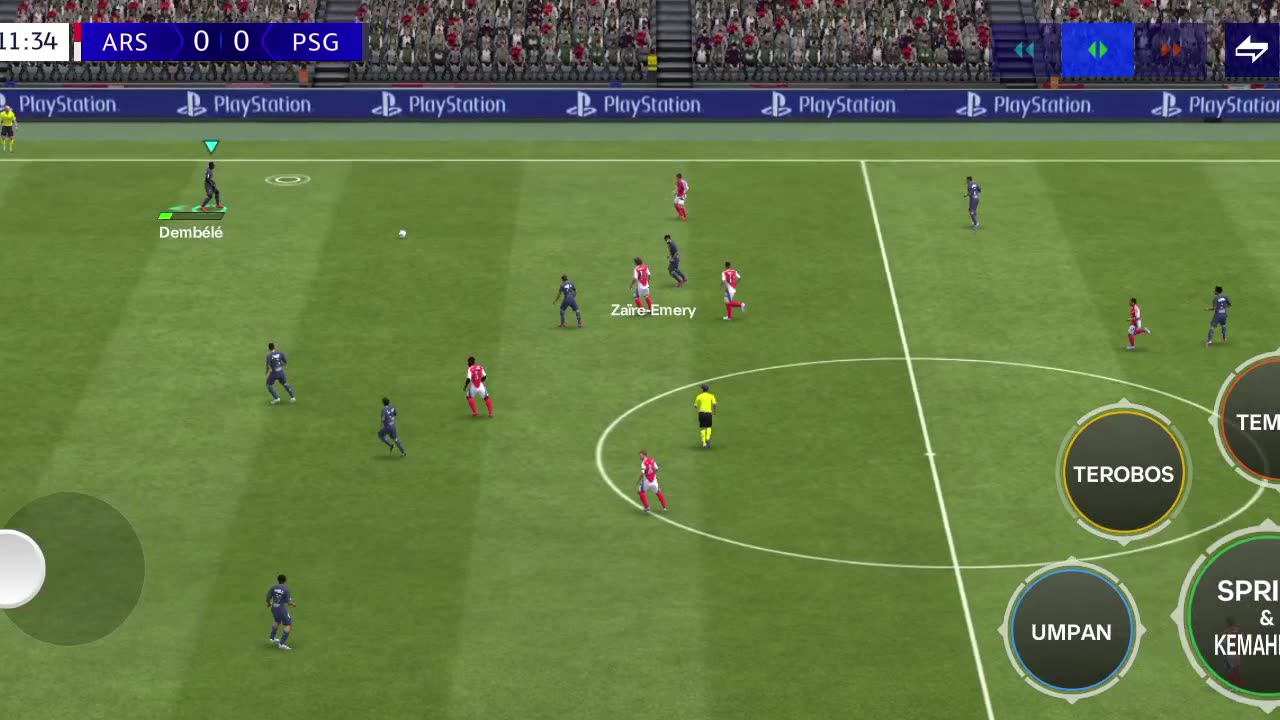 PSG VS ARSENAL gaming part 3