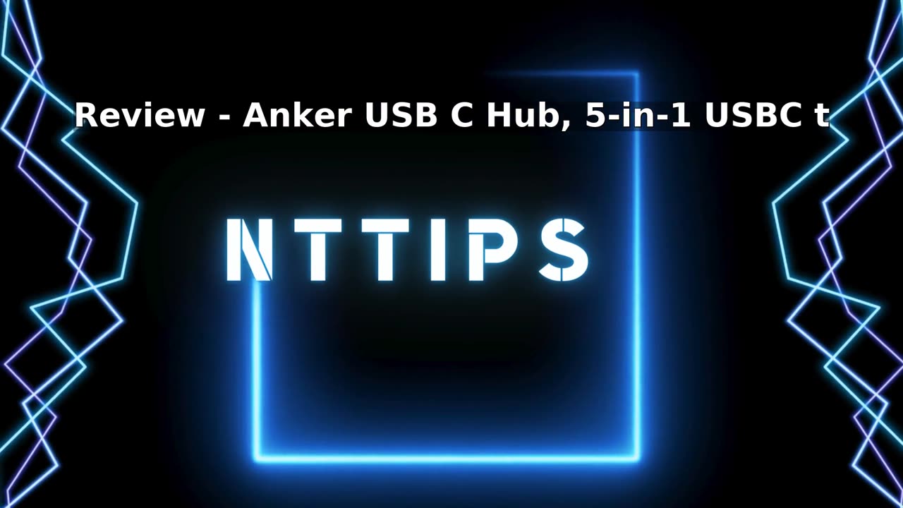 Anker USB C Hub, 5-in-1 USBC to HDMI Splitter with 4K Display, 1 x Powered USB-C