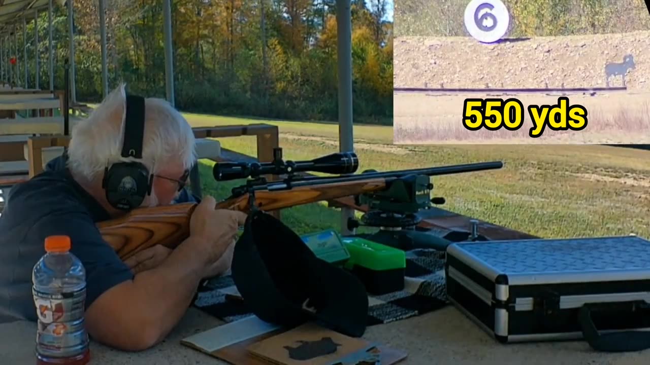 Remington 700 BDL 550 yards