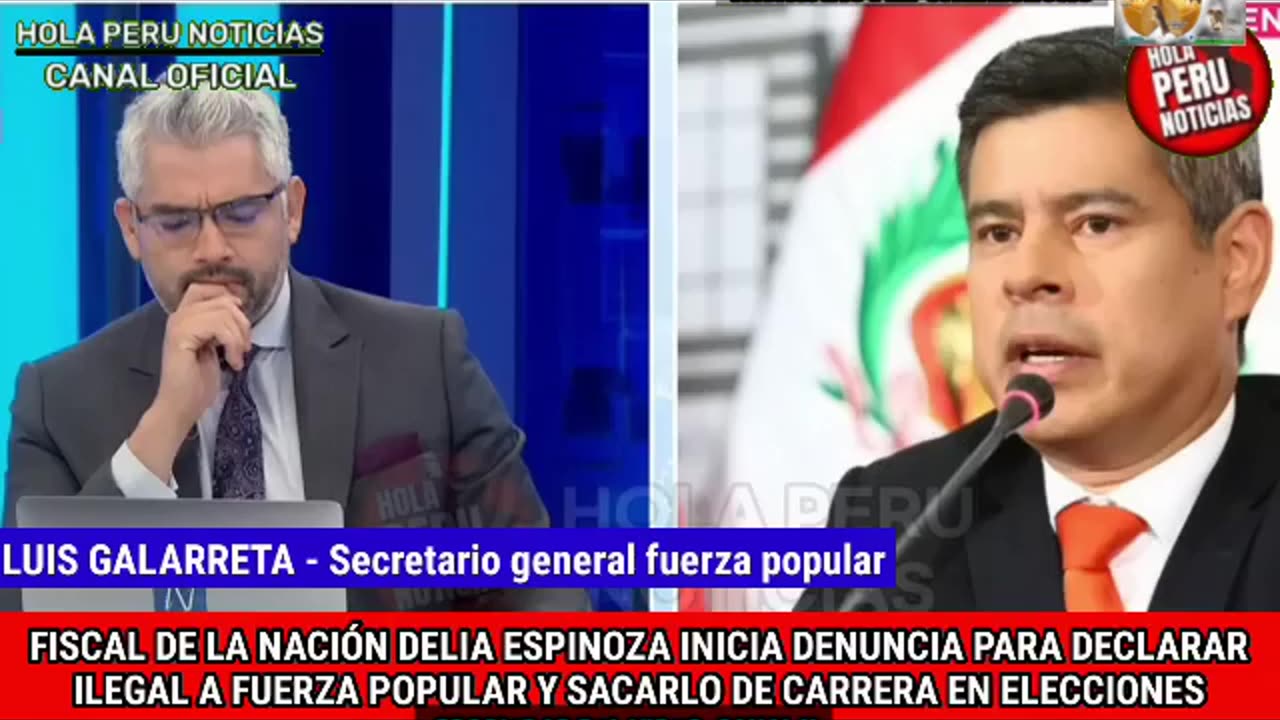 DELIA ESPINOZA ES DEL PARTIDO POLÍTICO DE IDL Y BUSCA DECLARAR ILEGAL AL PARTIDO DE FUERZA POPULAR