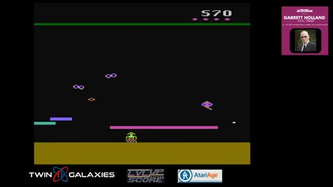 Atari 2600 EMU - Stronghold - Game 1 B/B - 6,930