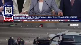 Nancy Pelosi: “Whenever you see cars on Fire, it may be an exuberance of the moment"