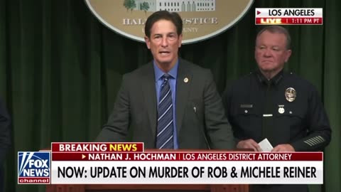 US Attorney Announces Rob Reiner's Son Charged with 2 Counts of First Degree Murder