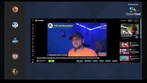 Johnny Gobble Shows Cash App & Plays Upchurch's Mom Voice Message