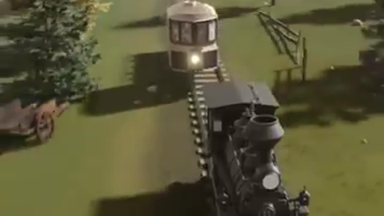 1910, this is the Brennan Monorail.