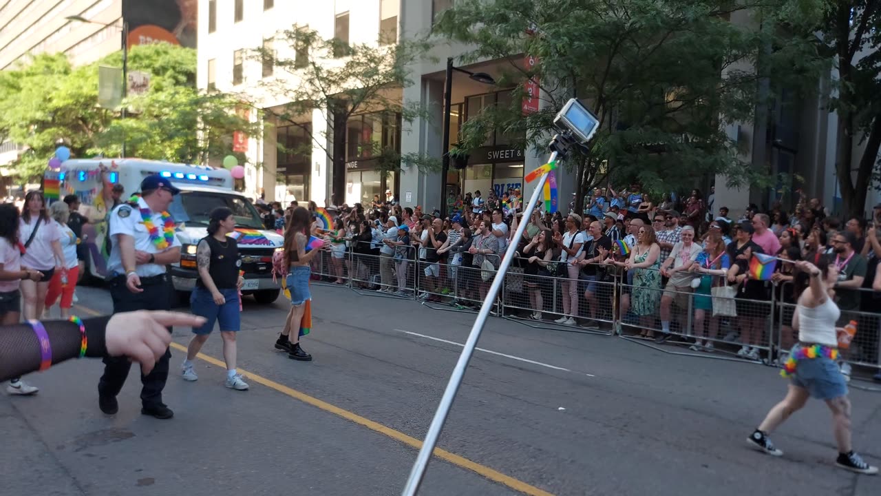 【4K】Pride Parade 🌈 summertime Toronto Canada 🇨🇦