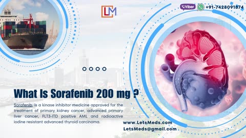 Sorafenib 200 mg Tablet Online Cost Thailand Philippines