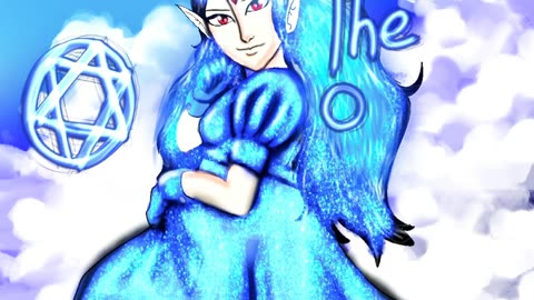 Speedpaint blue dress