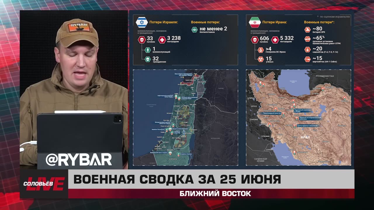 ❗️🌍🎞 🎣 Rybar Highlights of the Middle East on Jun.26, 2025
