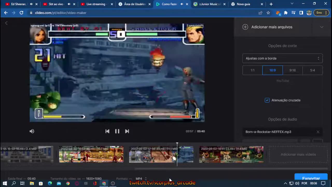 jogando the king of 2002.mp4