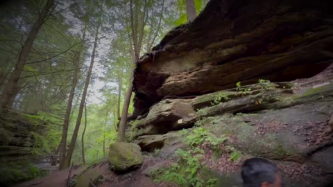 Enjoy a Walk through Hocking Hills State Park, Ohio May 2025