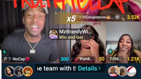 DREBABY ON MESSY CALLER HEAD TEAM PK WITH QUEEN TOMIKAY, & DAREALSUPABIHH