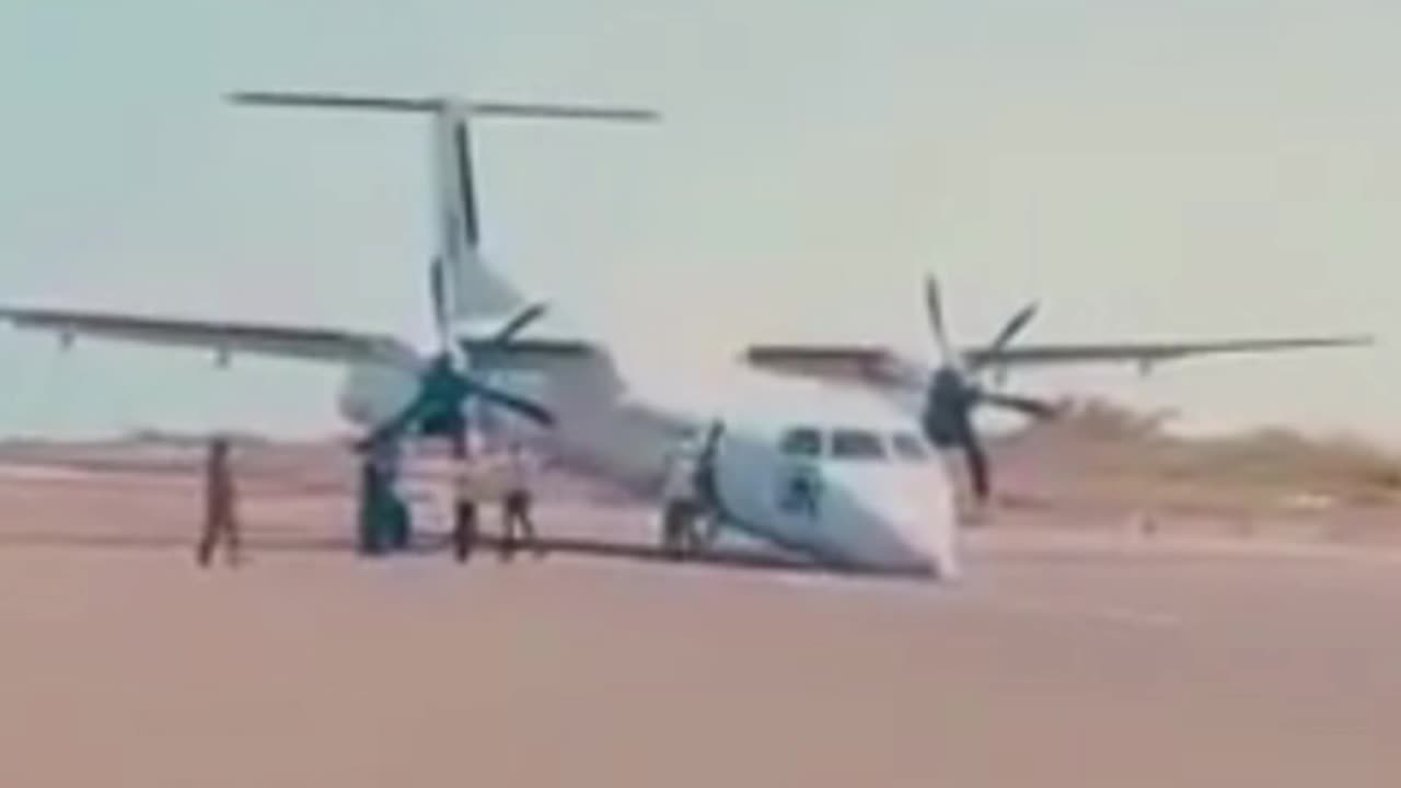 Incredible Emergency Landing Of UN Plane With 22 On Board