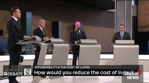 Canada election 2025: leaders' debate - April 17, 2025