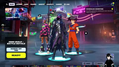 Fortnite before star wars season with FireLord and Ace