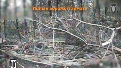 💥 FPV of the Third Assault Brigade destroyed Russian guns and eliminated it
