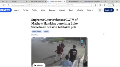 Story on Mathew's fatal one punch attack echoes previous one about Matthew at Hillarys