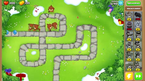 Bloons TD 6 Ape Field Easy Round 5