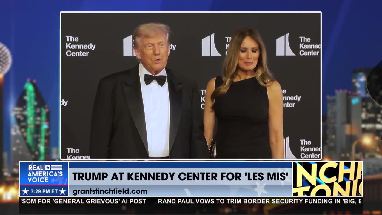 GLENN ON THE KENNEDY CENTER BUILDING