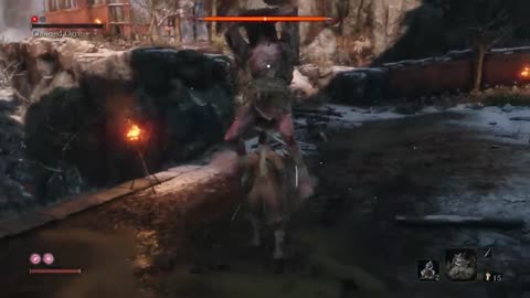 Sekiro_ Shadows Die Twice - Chained Ogre Boss Fight