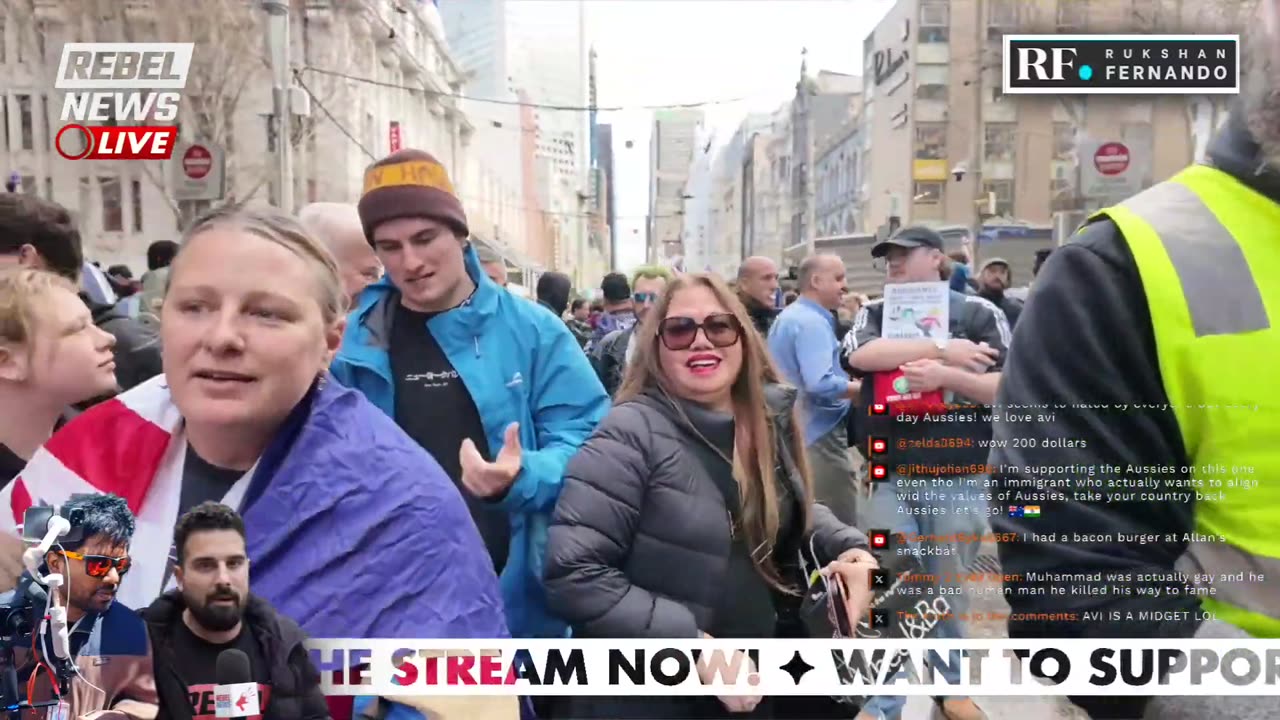 60-March for Australia_Melbourne_31/08/2025_Rebel News Coverage Breakdown