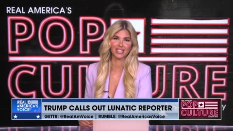 TRUMP TO REPORTER: “IN MY FIRST TERM, I WAS FIGHTING LUNATICS LIKE YOU”