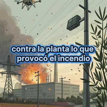 Dron Derribado Provoca Incendio en Planta Nuclear de Rusia.