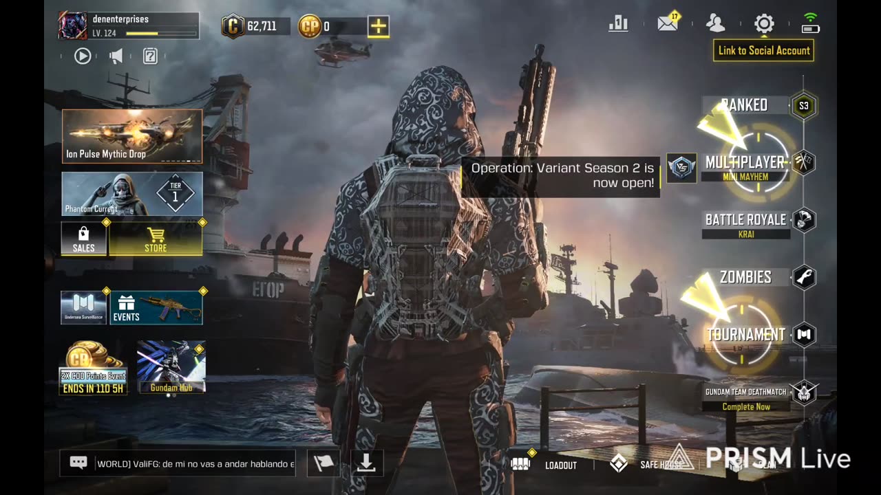 Kick Stream and Chill COD mobile 3