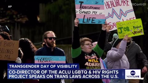 ABC News IS DISGRACEFUL - They had a tranny lawyer on to talk about how trannies face an “existential threat to their survival”.