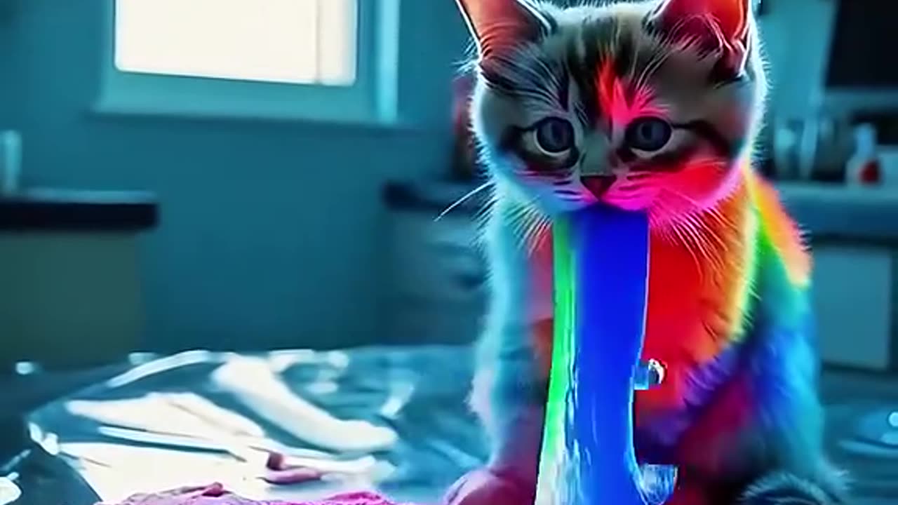 Cut cat