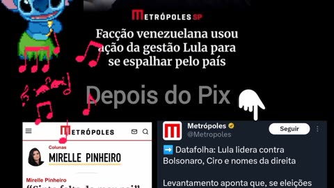 OS COMUNISTAS DO 👉 @Metropoles : O ANTES E O DEPOIS DO PIX