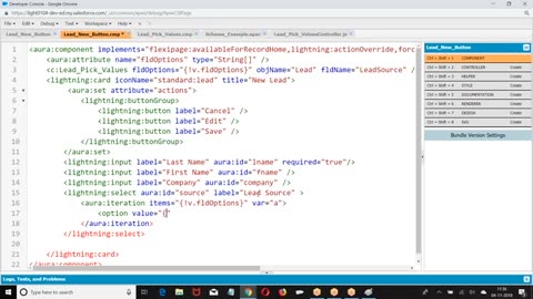 Salesforce Aura Components Video-Session-12.Overriding Standard Buttons