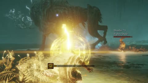 Elden Ring : Regal ANcestor Spirit vs 4 (Seamless Co-op) #eldenring #shorts #oldgoatgaming #gaming
