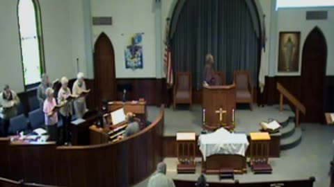 First Baptist Church, Loudonville, OH. June 1, 2025, service.