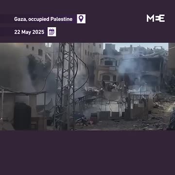 Fire breaks out at al-Awda Hospital’s medical supplies depot following attack by Israeli forces