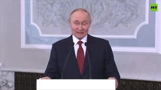 President Vladimir Putin thanks President Donald J. Trump and says that relations between Russia and the United States are improving