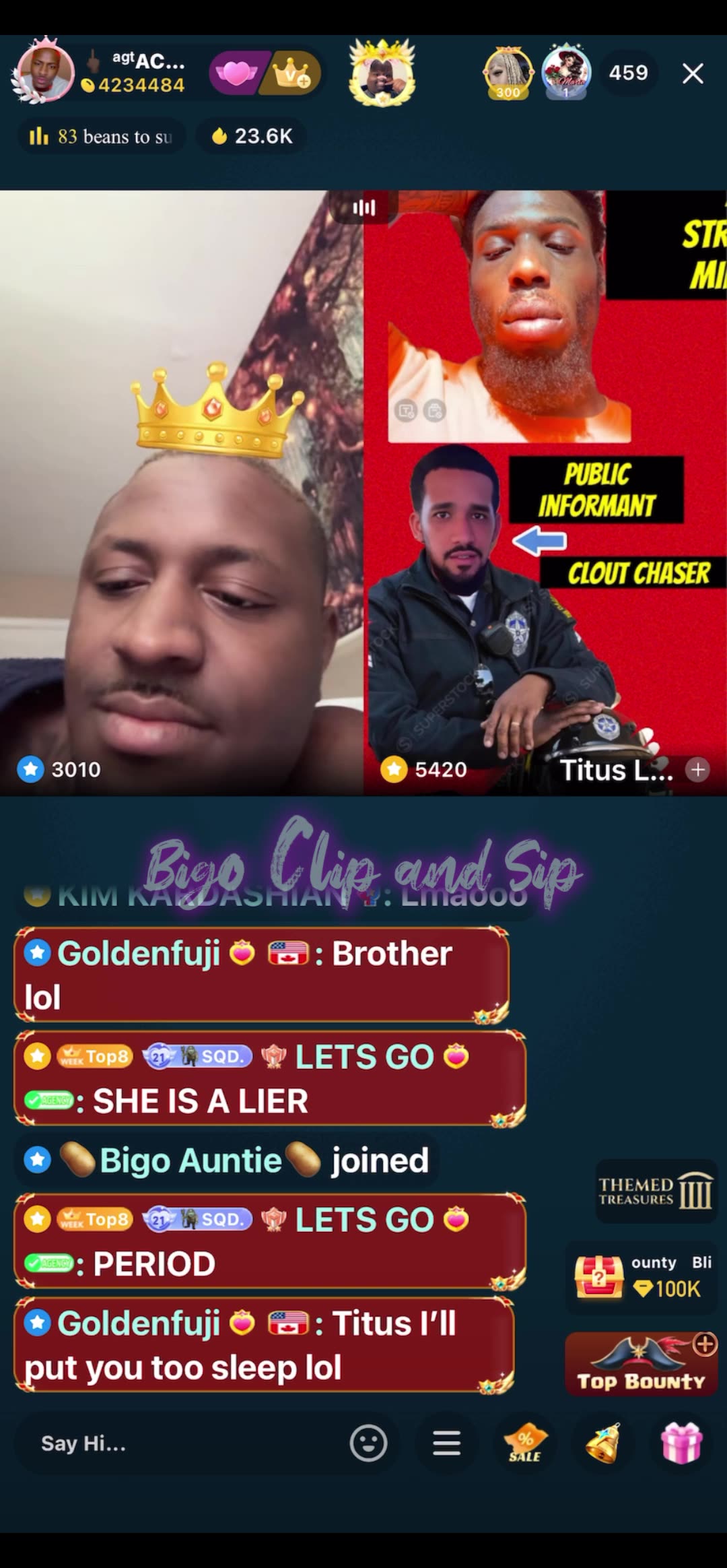 Ace talks to Titus n Starr about LuLu alledged lies 5/15/25 #bigoclipandsip