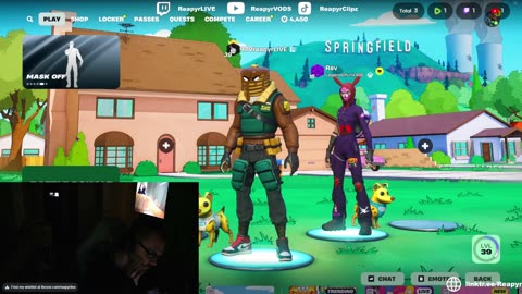 🔴Live🔴FORTNITE SIMPSONS?!🔴!throne !merch !dubby !discord !socials🔴