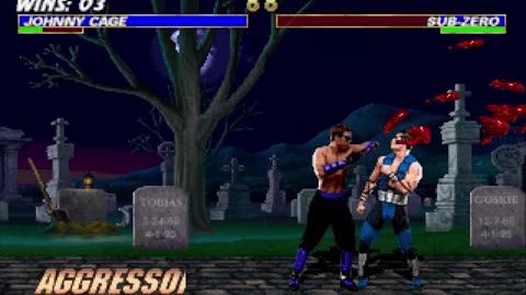 Mortal Kombat: Trilogy - Johnny Cage - PS1